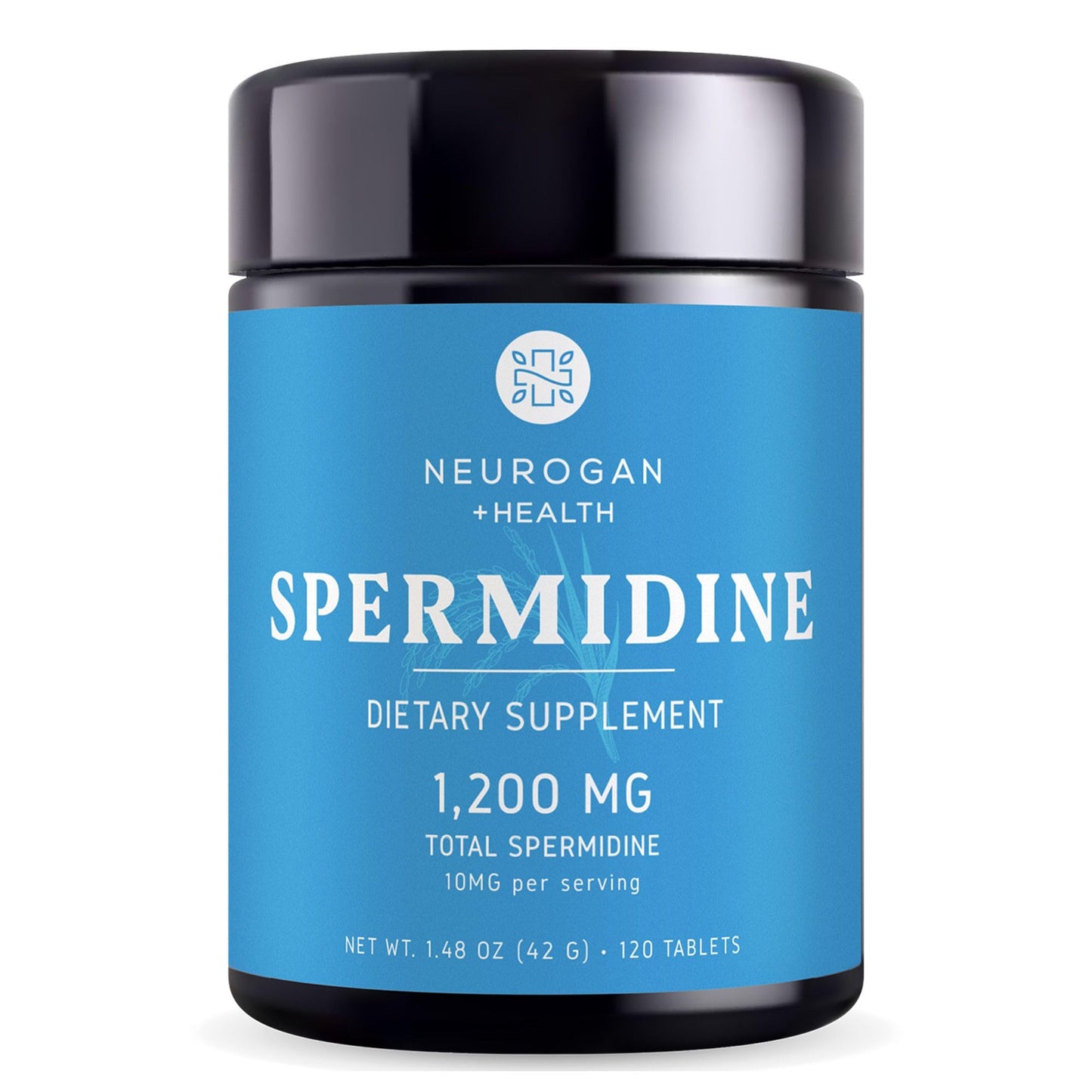 Neurogan Spermidine Supplement - 1200mg, 99% Pure, 120 Servings - Made in USA