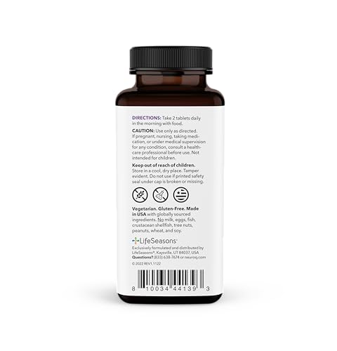 NeuroQ Daily Essentials Multivitamin – High-Potency Brain & Body Support (Choline 550 mg, PQQ, CoQ10, Alpha Lipoic Acid) – 60 Tablets