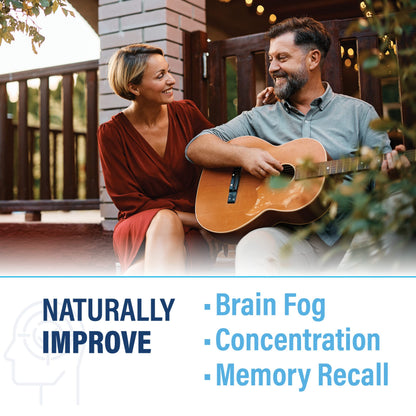 Neutein Natural Brain Booster – Plant-Based Cognitive Support (4 Pack, 240 Capsules) – Made in USA