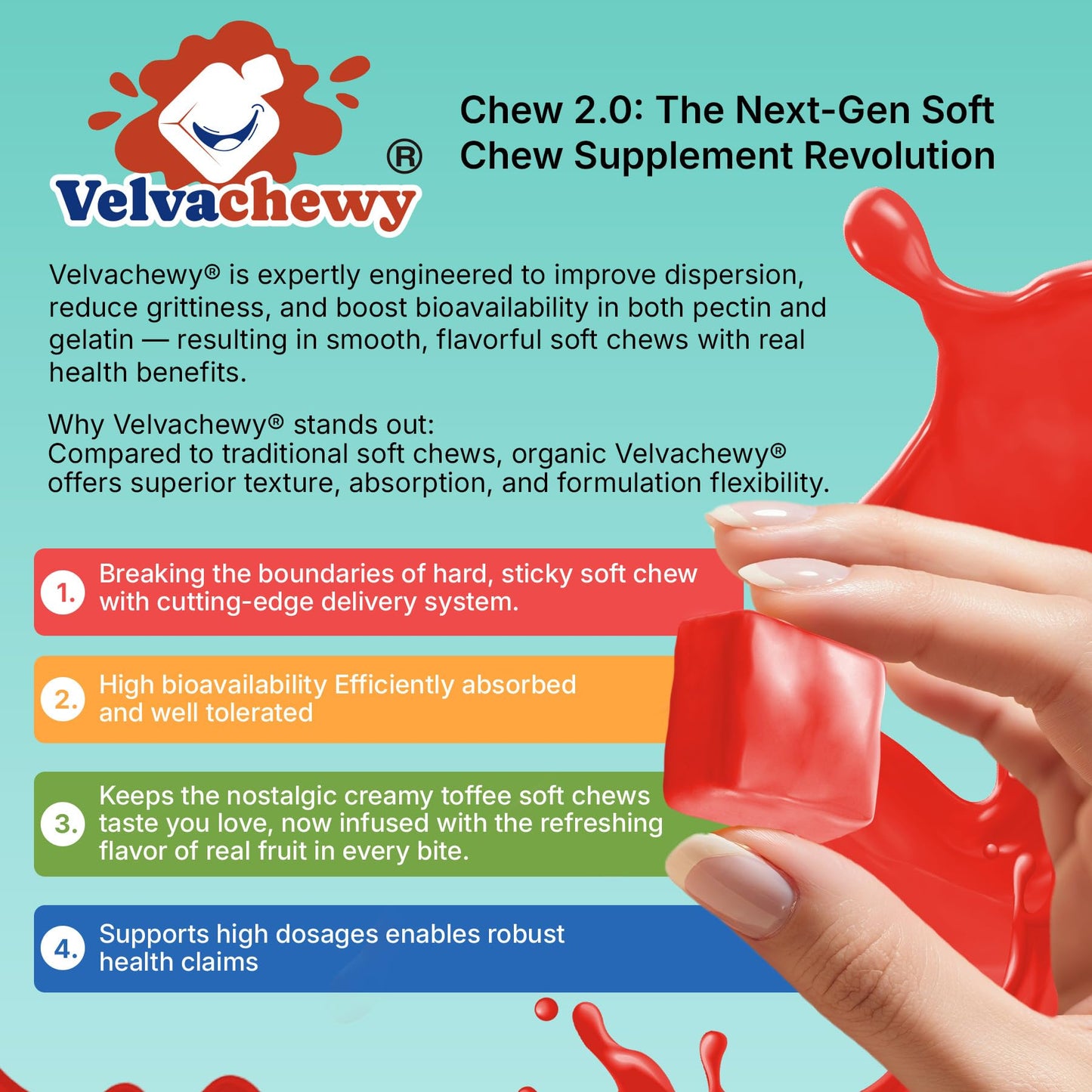 NEVISS Multivitamin for Kids & Teens – Soft Chews with Omega-3 DHA