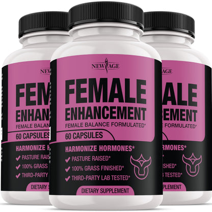 NEW AGE Beef Organ Supplement for Women – Hormone Balance & Wellness
