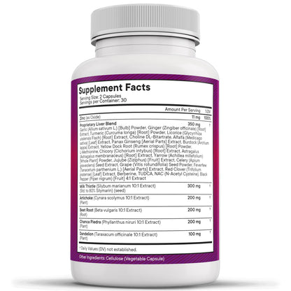 NEW AGE Milk Thistle NAC & Chanca Piedra Liver Support - 120 Count