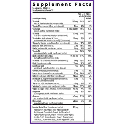 New Chapter Advanced Perfect Prenatal – 96ct, Organic & Non-GMO