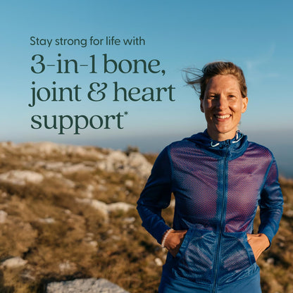 New Chapter Calcium Supplement – Organic Plant-Based Calcium with D3+K2 for Bone, Joint & Heart Support