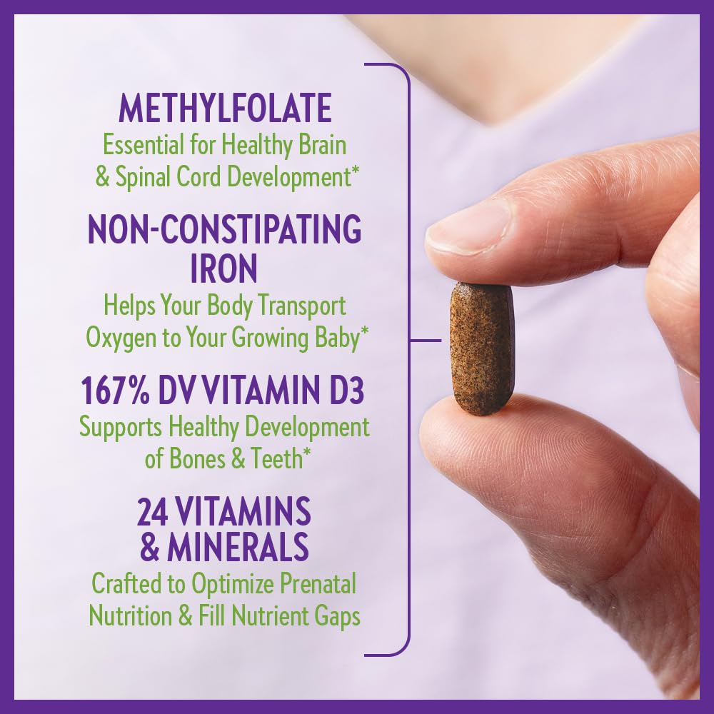 New Chapter Perfect Prenatal Vitamins – Organic, Fermented, 192 ct