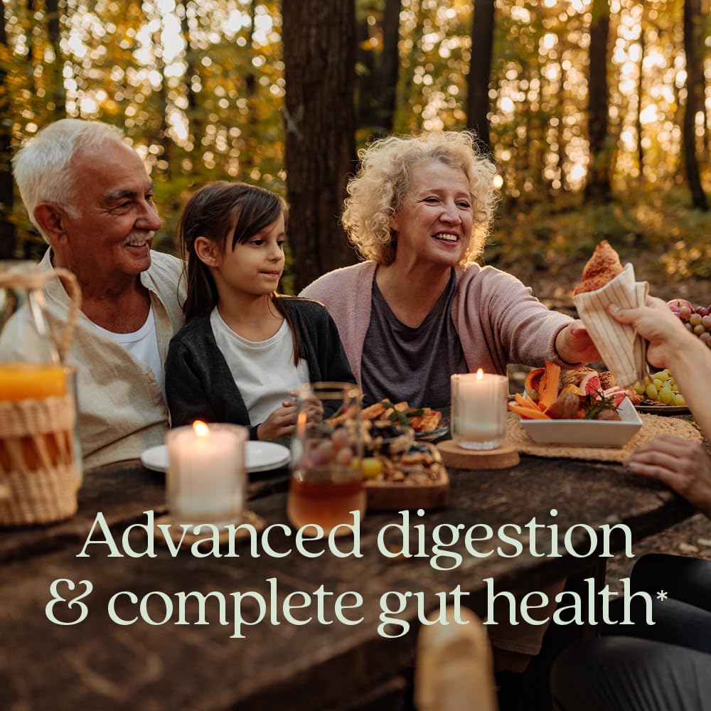 New Chapter Probiotic All-Flora - 60 ct, 2 Month Supply | Advanced Digestion & Gut Health