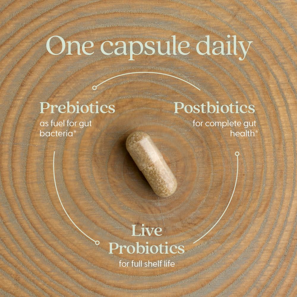 New Chapter Probiotic All-Flora - 60 ct, 2 Month Supply | Advanced Digestion & Gut Health