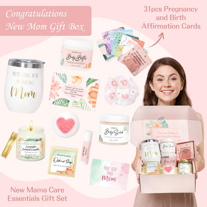 New Mom Gifts for Women | Pregnancy & Postpartum Care Package