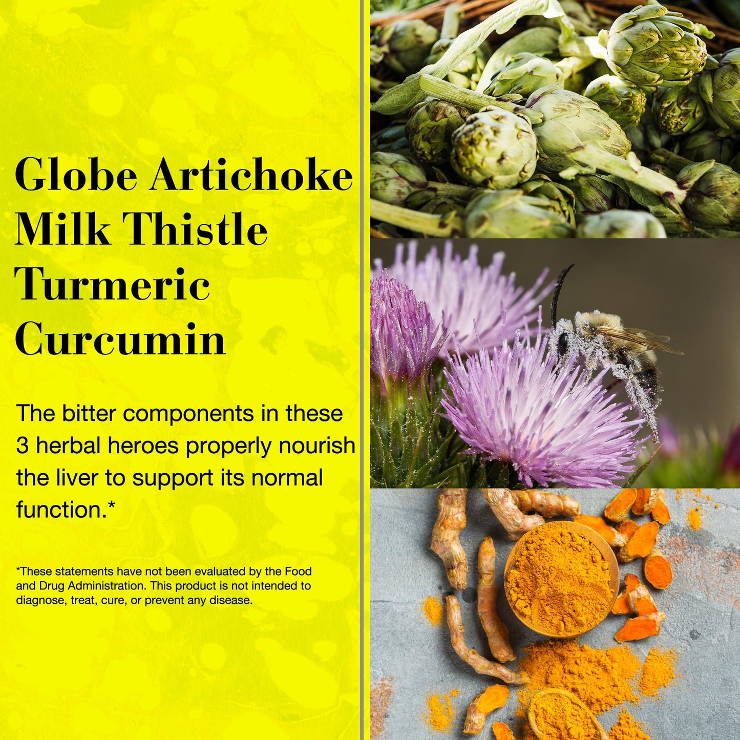 New Nordic Active Liver Gummies – Milk Thistle, Artichoke & Turmeric, Sugar Free & Vegan (Pack of 3)