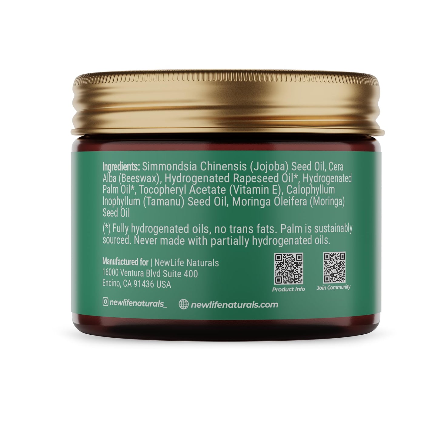 NewLife Naturals JButter Vulva Balm Butter – All-Natural, Estrogen-Free Moisturizer for Menopause & Postpartum (2oz)
