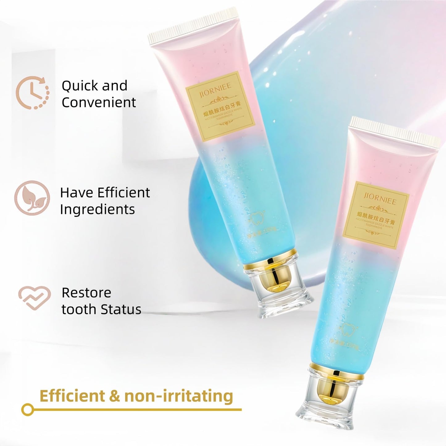 Niacinamide Whitening Toothpaste - Deep Cleaning & Stain Removal