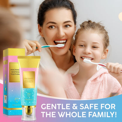 Niacinamide Whitening Toothpaste – Enamel Repair & Fresh Breath (1 Pack)