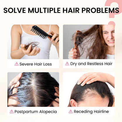 NiceTop Hair Growth Supplement, Hair Care Support for Strength, Thickness Growth, with Biotin Vitamin A, C, E, Zinc, 60 Capsules