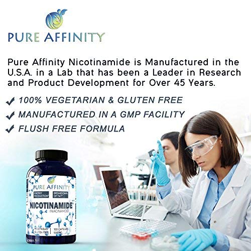 Nicotinamide 200 Count – 500 mg Niacinamide | Pure Affinity