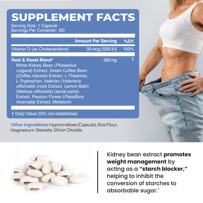 Night Time Fat Burner to Shred While You Sleep | Belly Fat & Weight Loss Support