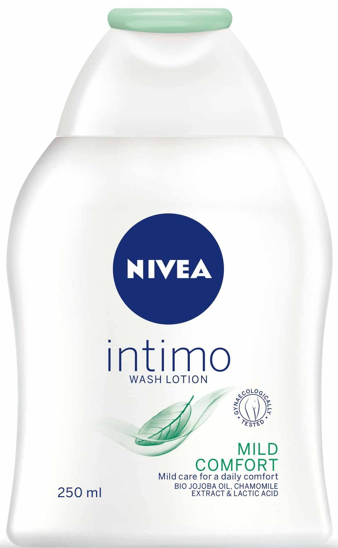 NIVEA Intimo Natural Daily Comfort — Mild & Delicate Feminine Cleanser, 250 ml