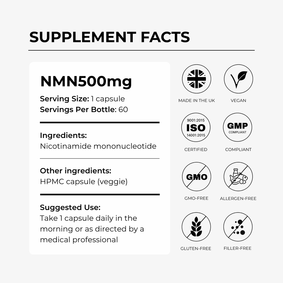NMN 500mg