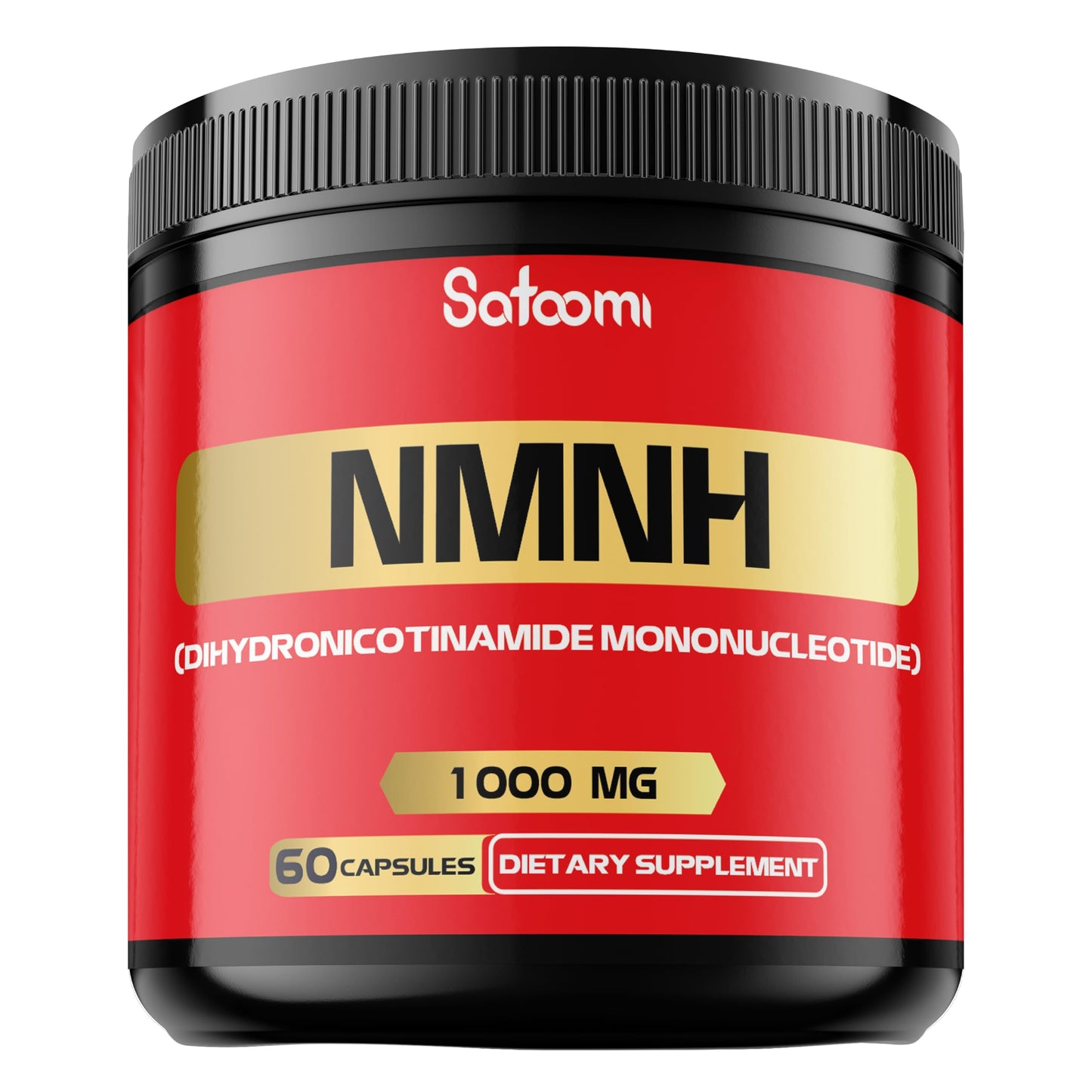 NMNH (Dihydronicotinamide Mononucleotide) – NMN Supplement Alternative – 1000mg per Serving NAD Support – 60 Capsules (30 Days)