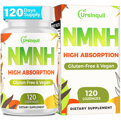 Sublingual NMNH 500mg NAD Supplement – 120 Servings for Anti-Aging, Energy & Immunity