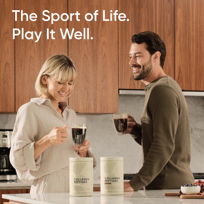 Sports Research Collagen Peptides – Hydrolyzed Type I & III Powder for Skin, Nails & Joints