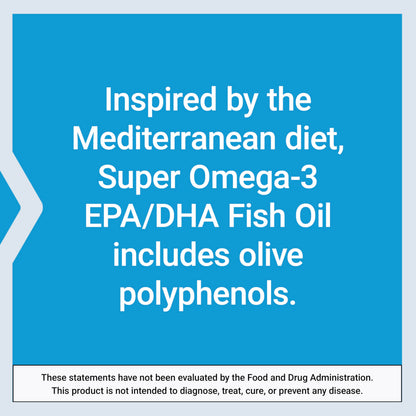 Life Extension Super Omega-3 EPA/DHA with Olive Extract & Sesame Lignans
