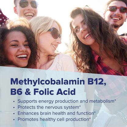 Superior Source No Shot B-12 10000 mcg + B-6 & Folic Acid – 30 Sublingual Tablets