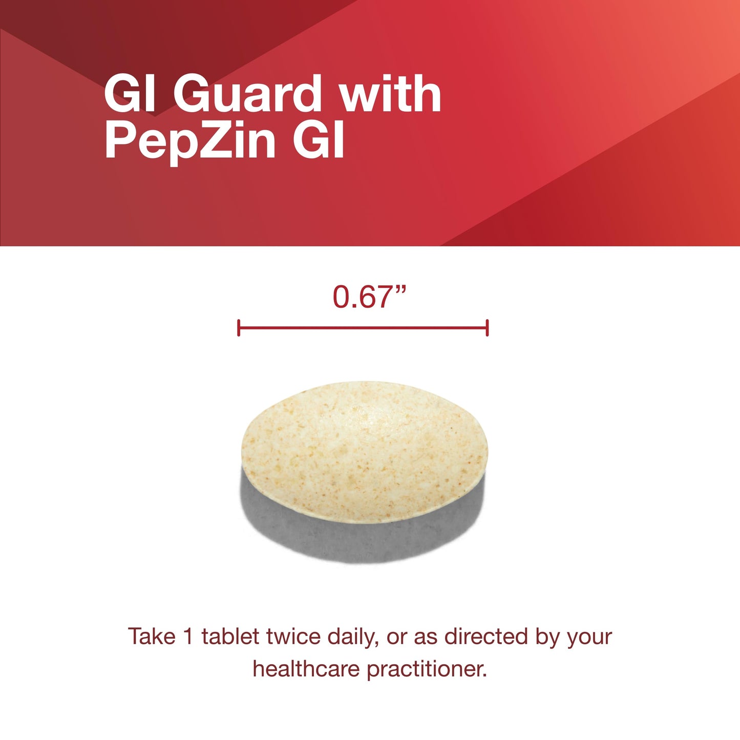 GI Guard with PepZin GI – Digestive Health | Non-GMO & Vegan | 60 Tablets