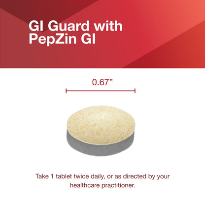 GI Guard with PepZin GI – Digestive Health | Non-GMO & Vegan | 60 Tablets