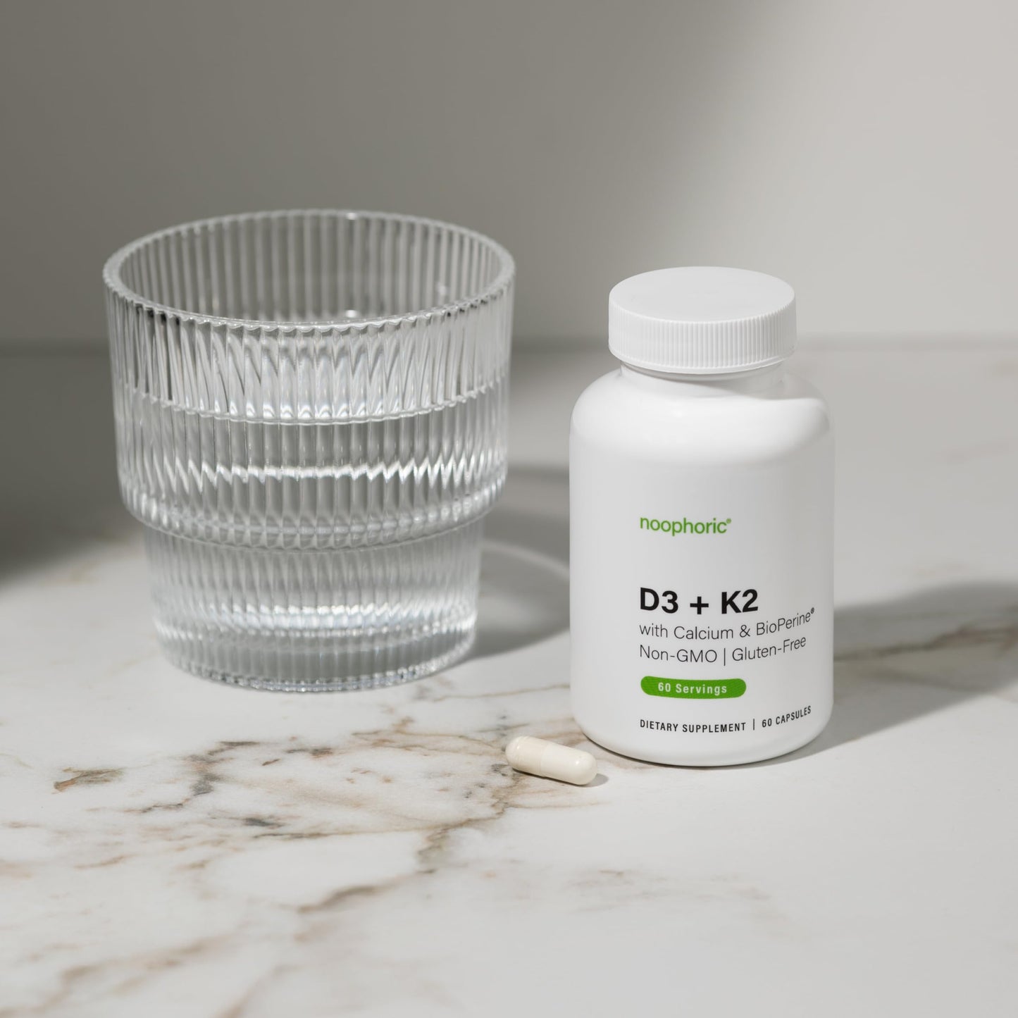 Noophoric D3 K2 5000 IU – D3 & K2 MK-7 for Bone Health