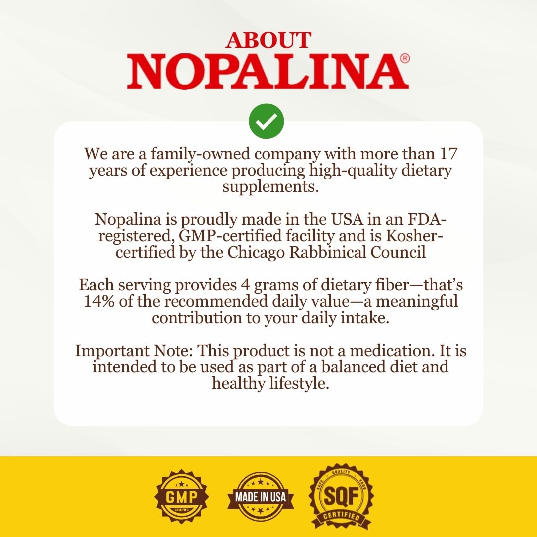 Nopalina Flax Seed Plus Capsules - 240 Capsules