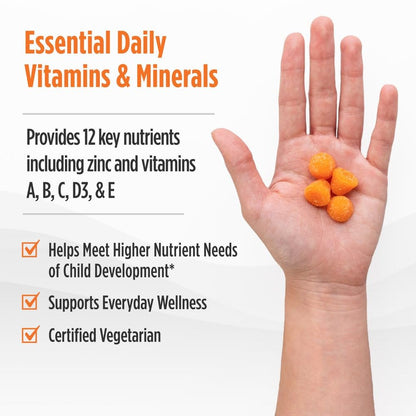 Nordic Naturals Nordic Berries Citrus - 120 Gummies | Multivitamin for Kids 2+ | Non-GMO, Vegetarian | 30 Servings