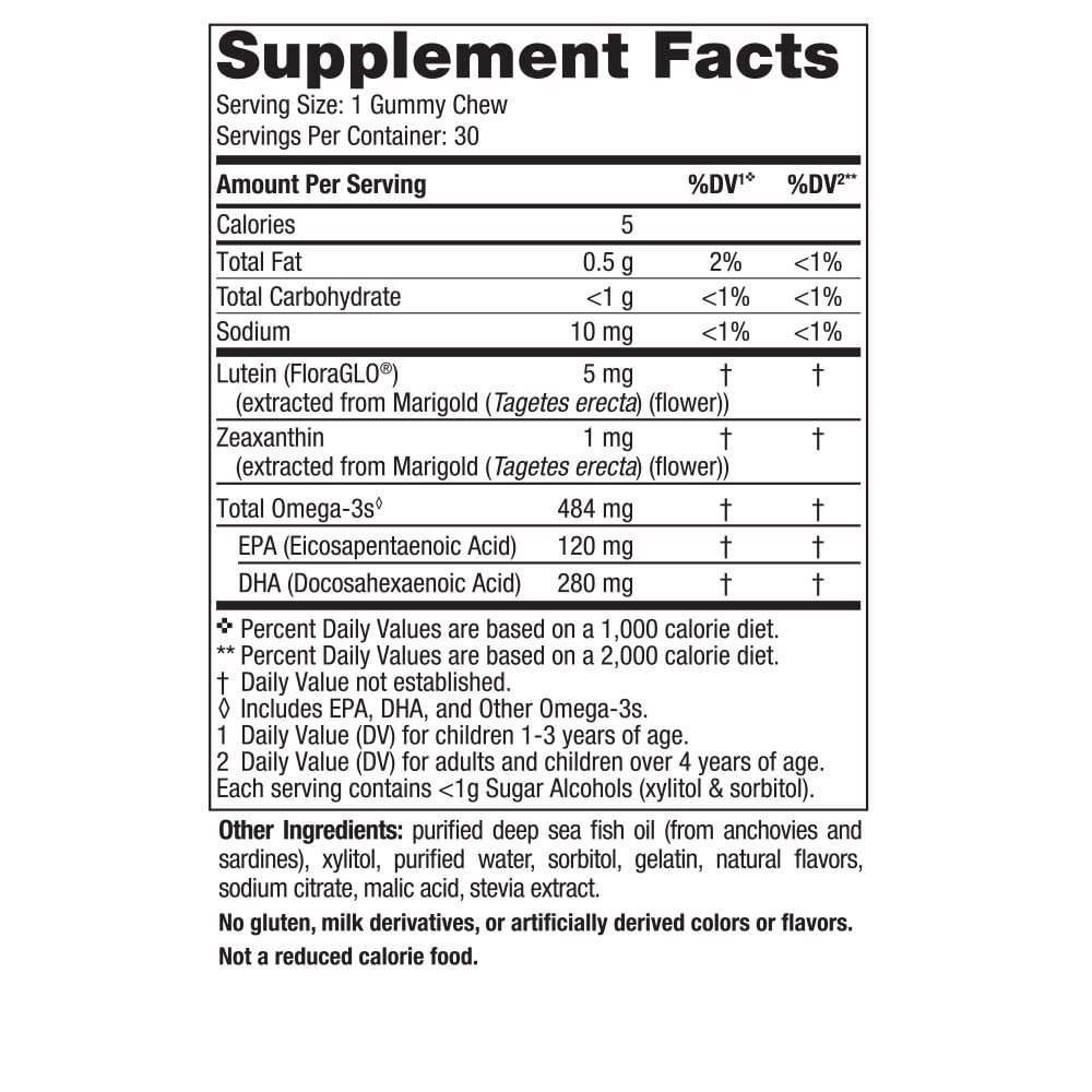 Nordic Naturals Children's Eye Health Gummies, Strawberry Lemonade - 30 Gummies