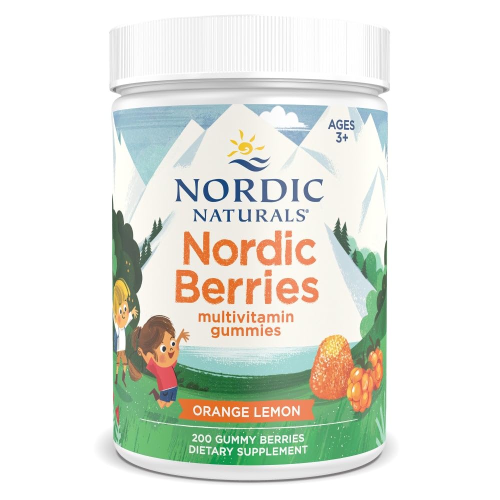 Nordic Naturals Nordic Berries Citrus - 200 Gummies (Ages 2+)