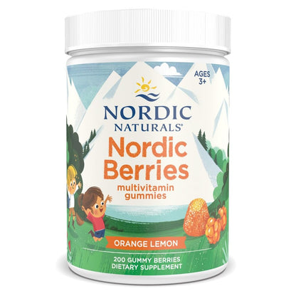 Nordic Naturals Nordic Berries Citrus - 200 Gummies (Ages 2+)