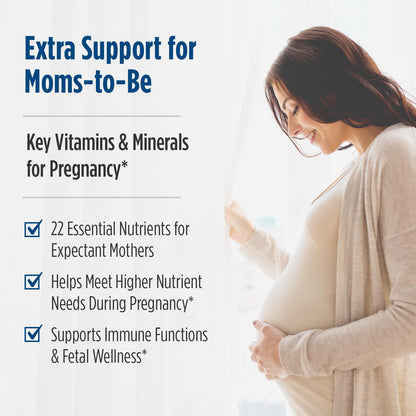 Nordic Naturals Prenatal Multivitamin for Women – 60 Vegetarian Tablets, 22 Essential Nutrients