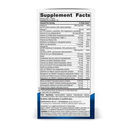 Nordic Naturals Women's Multivitamin One Daily - Skin, Hair, Energy & Immunity