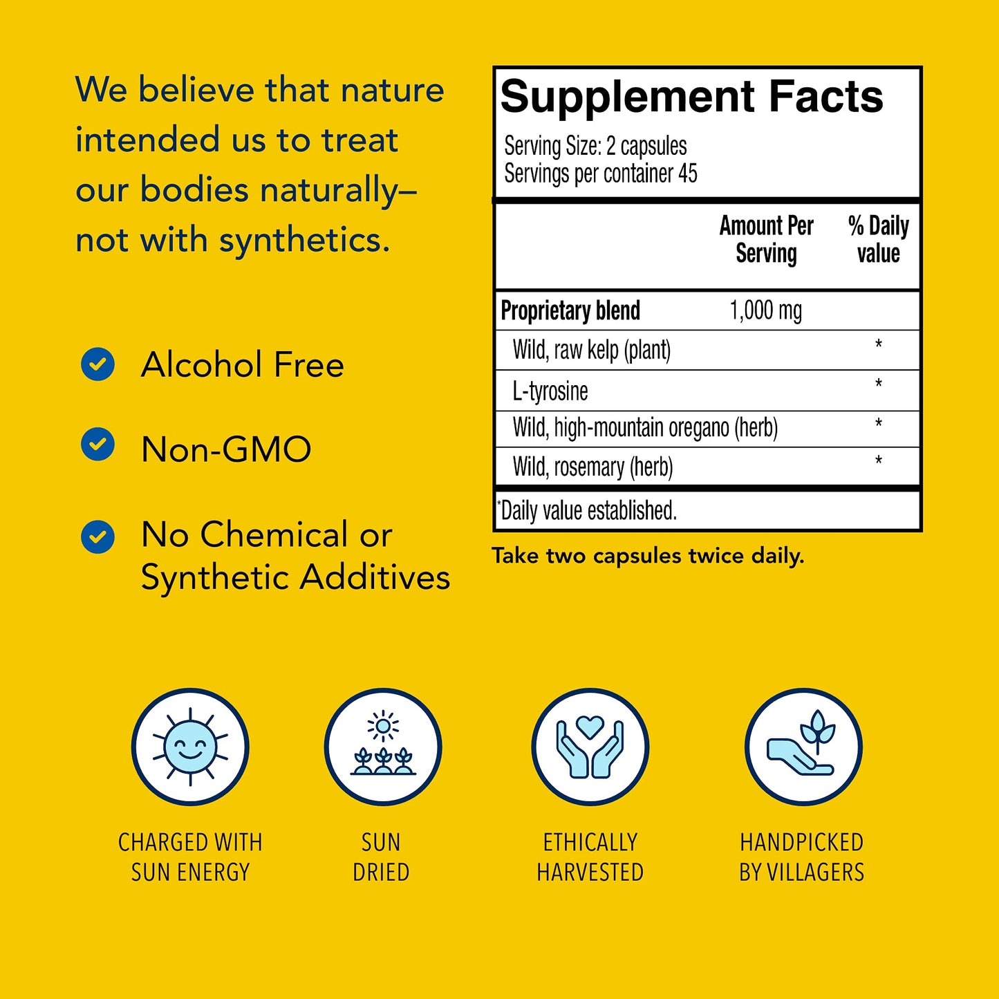 Thyroset Capsules 90-Count – North American Herb & Spice