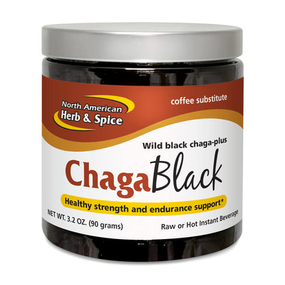 North American Herb and Spice Powder, Chaga Black – 3.2 Ounce
