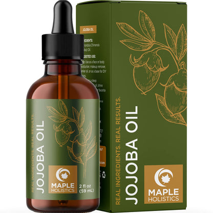 Nourishing Cold-Pressed Jojoba Oil - Pure Carrier Oil for Hair, Skin & Nails