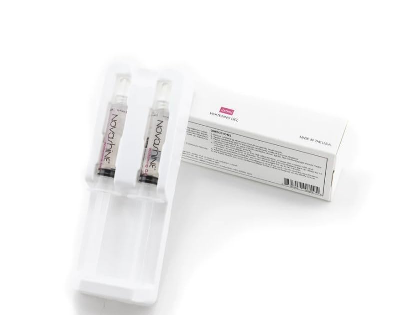 Novashine Teeth Whitening Gel Refill Pack 2x5ml – No Sensitivity
