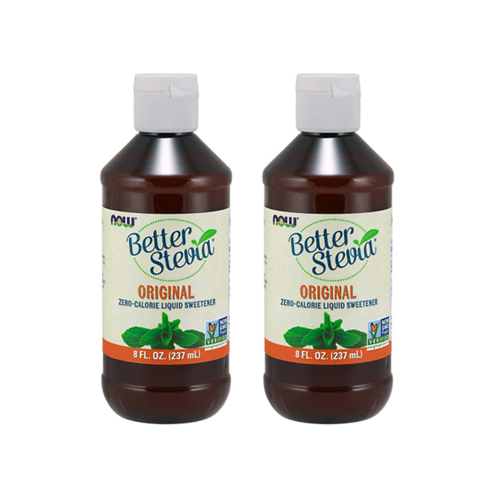 Now Foods BetterStevia Original Liquid Extract — 2 x 8 oz Bottles