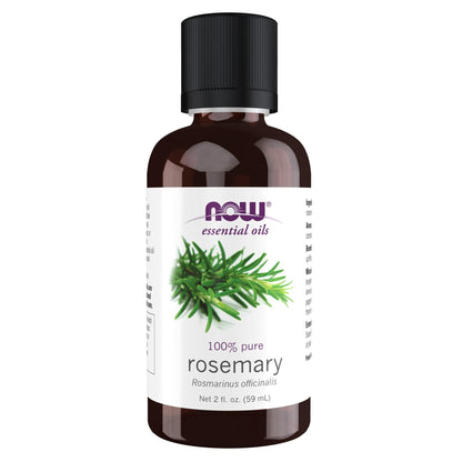 NOW Essential Oils Rosemary Oil – 2 oz, 100% Pure & Steam Distilled