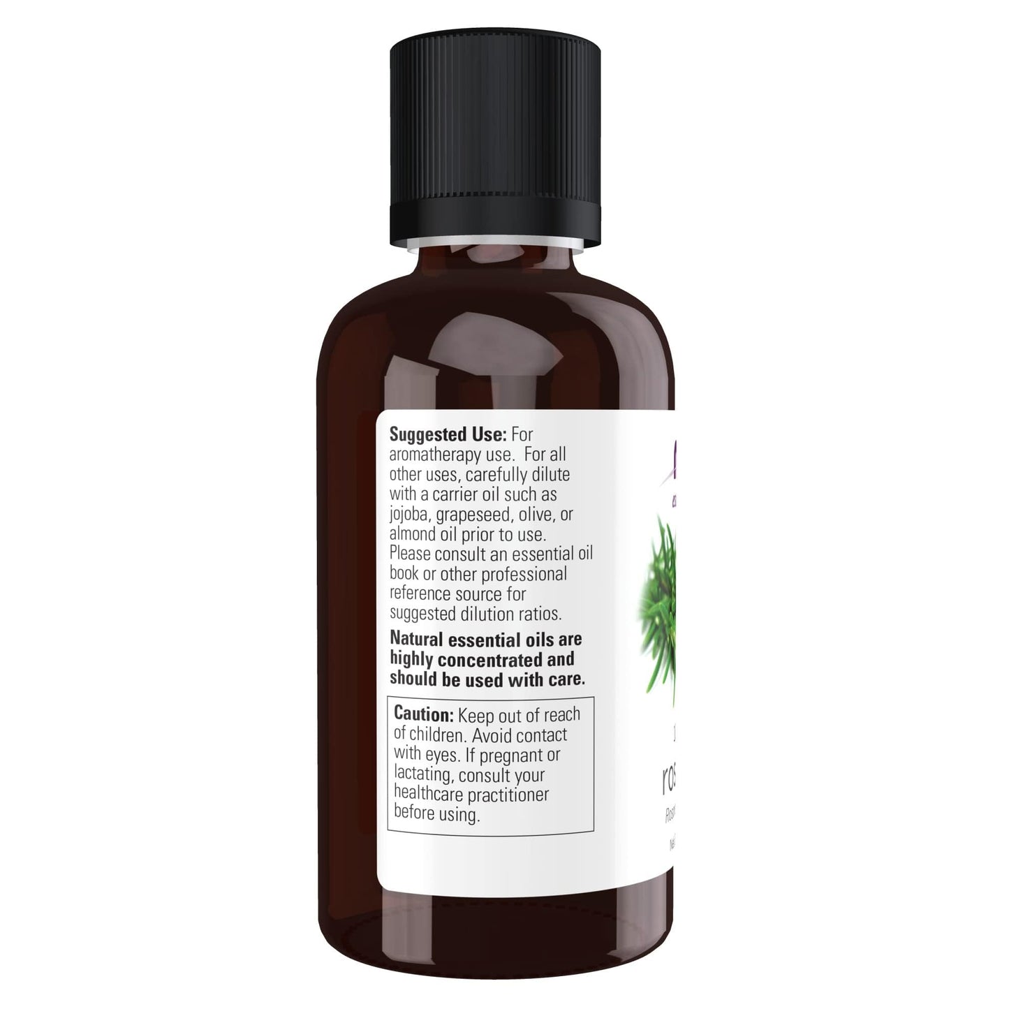 NOW Essential Oils Rosemary Oil – 2 oz, 100% Pure & Steam Distilled