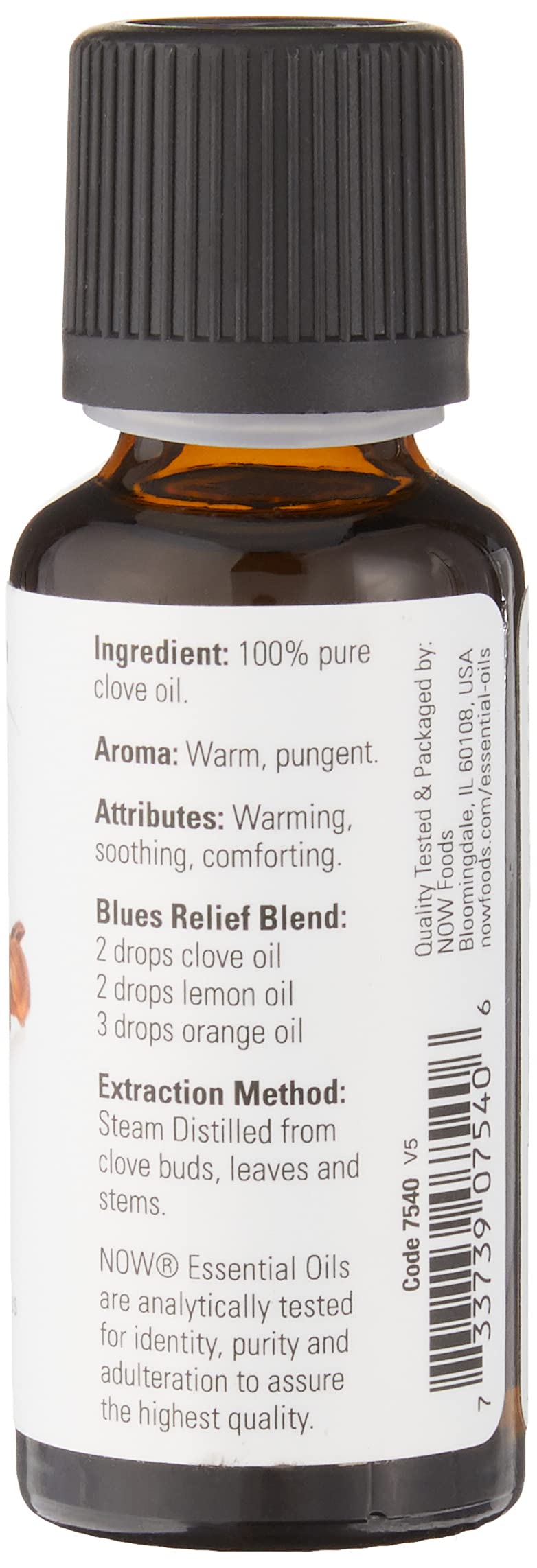 NOW Foods Clove Essential Oil 100% Pure - 1 fl oz