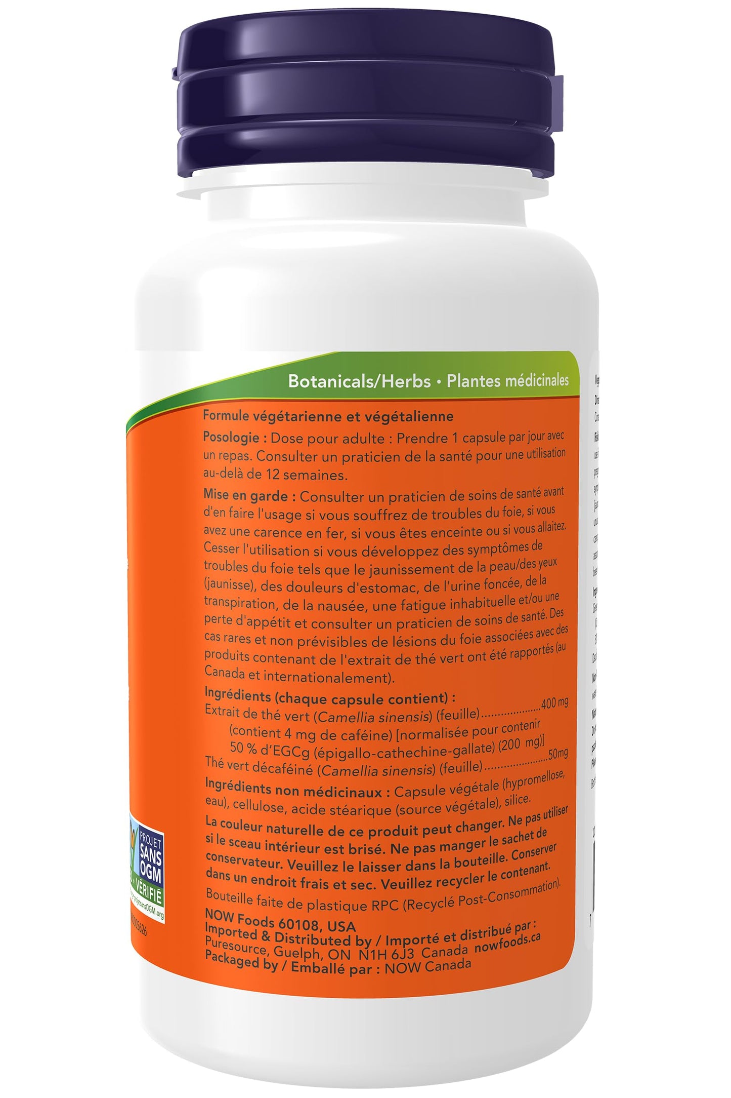 NOW Foods Supplements, EGCg Green Tea Extract 400 mg, Free Radical Scavenger*, 90 Veg Capsules