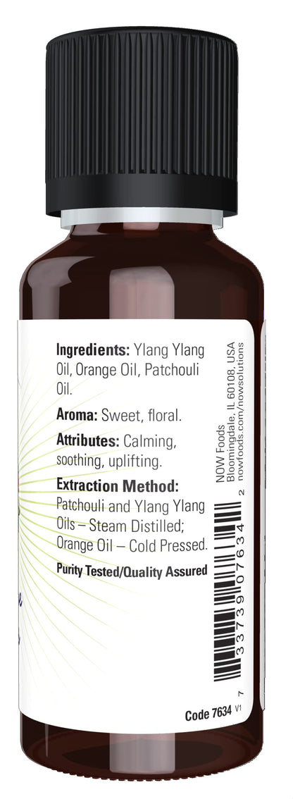 NOW Foods Peace Love & Flowers Essential Oil 1 oz | Floral Aromatherapy