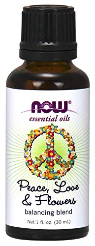 NOW Foods Peace Love & Flowers Essential Oil 1 oz | Floral Aromatherapy