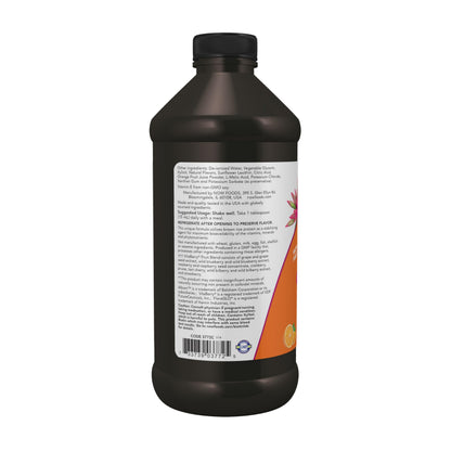 NOW Foods Liquid Multivitamin Tropical Orange — Fast Absorption & Phytonutrients, 16 oz