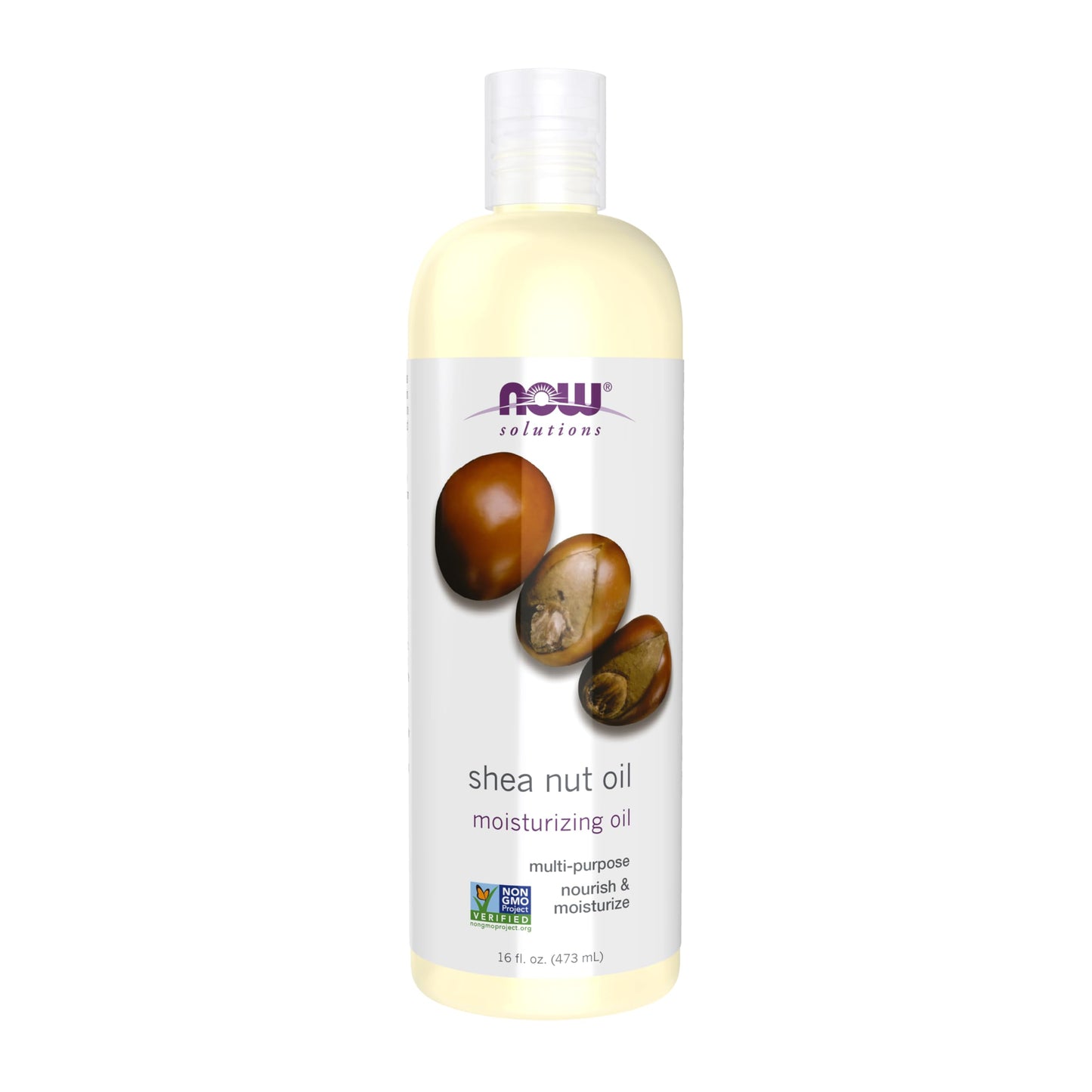 NOW Foods Solutions Shea Nut Oil – Multi-Purpose Moisturizing Oil for Skin, Hair & Scalp (16 oz)