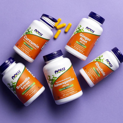 NOW Foods Turmeric Curcumin 120 Veg Capsules – Herbal Supplement